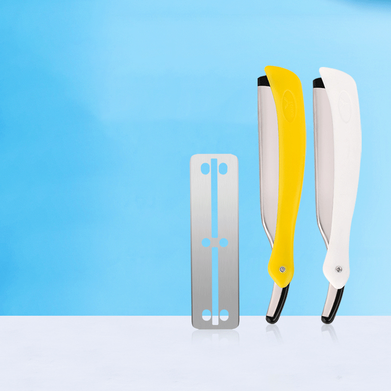 Prenosný skladací strojček na zastrihávanie obočia so 77 čepeľami