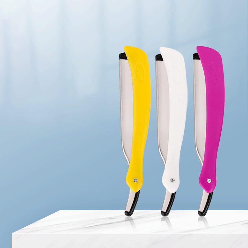 Prenosný skladací strojček na zastrihávanie obočia so 77 čepeľami