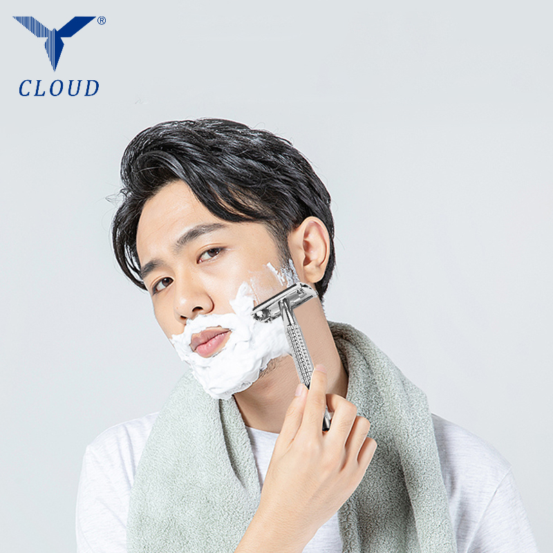 74 Ručný holiaci strojček v tvare T v tvare T s dvojitým okrajom a dvojitým ostrím