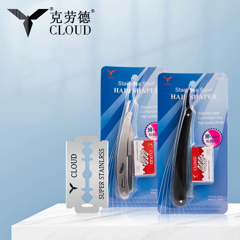 Sada manuálnych holiacich strojčekov so 74 čepeľami (plastová rukoväť ABS / rukoväť z nehrdzavejúcej ocele)