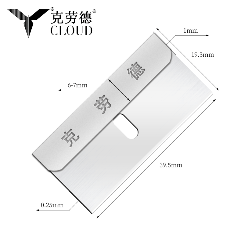 Viacúčelové jednobřité bezpečnostné žiletky
