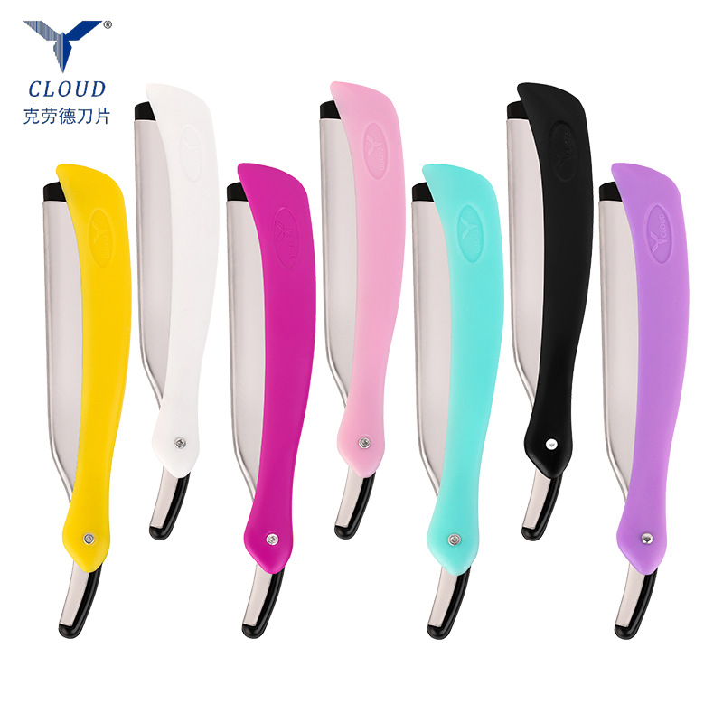 Prenosný skladací strojček na zastrihávanie obočia so 77 čepeľami