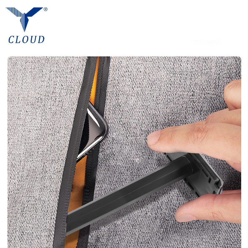 Cestovný prenosný holiaci strojček so 74 čepeľami z plastu v tvare T