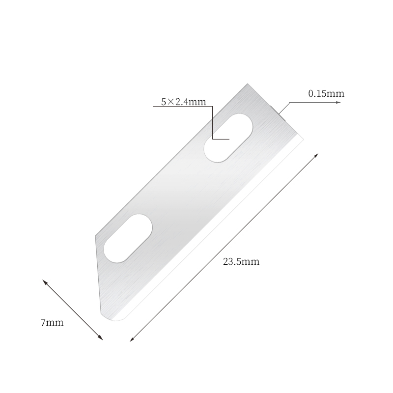 Prenosné ultra hladké tvarovacie žiletky z nehrdzavejúcej ocele