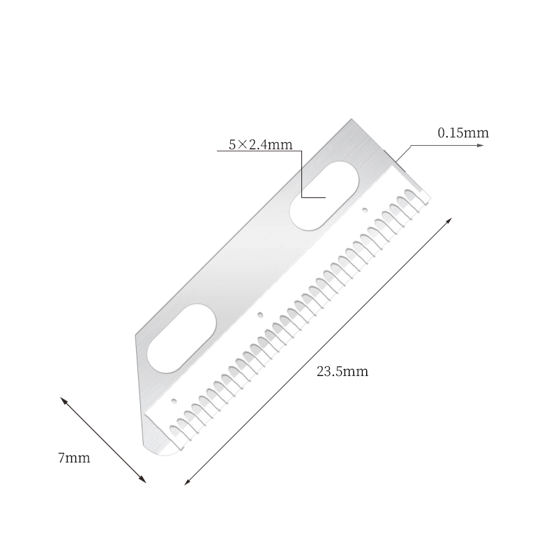 Prenosné ultra hladké tvarovacie žiletky z nehrdzavejúcej ocele
