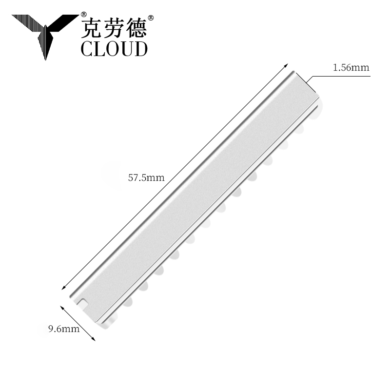 Čepele na strihanie vlasov s jedným ostrím z nehrdzavejúcej ocele