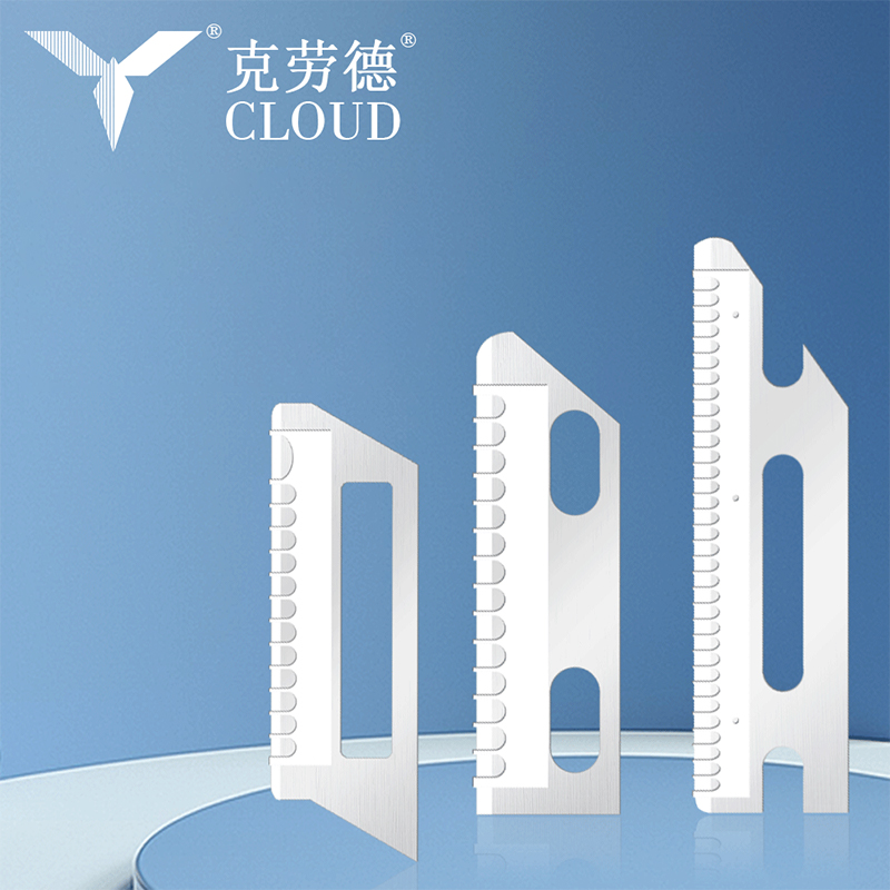 Prenosné ultra hladké tvarovacie žiletky z nehrdzavejúcej ocele