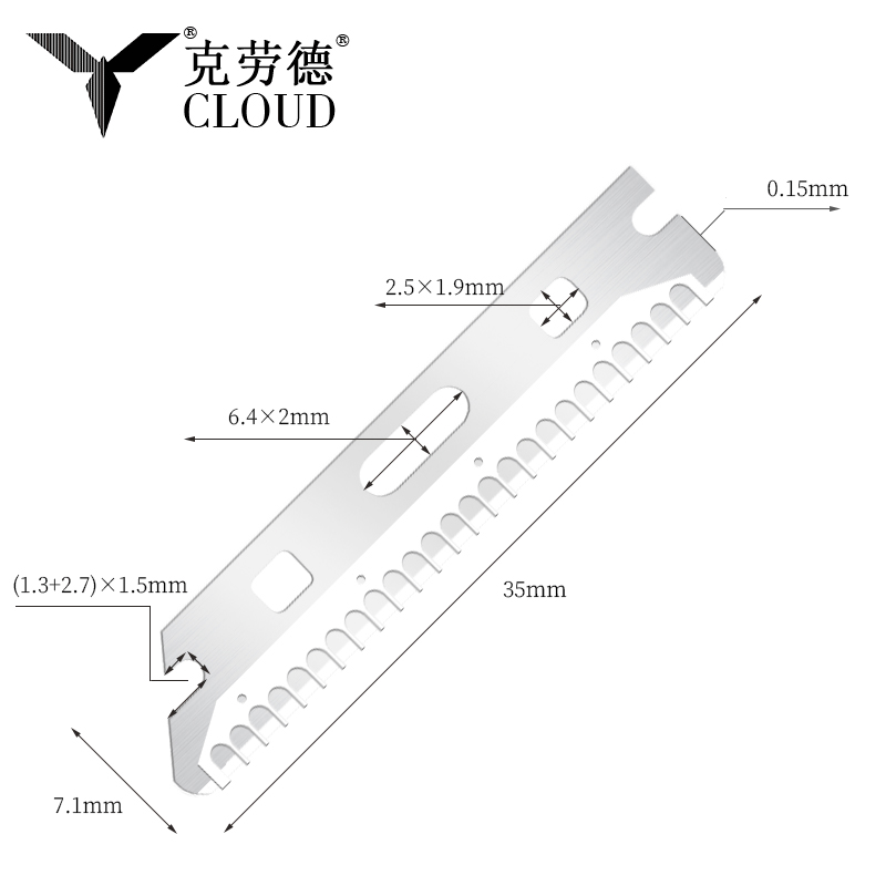 Viacnásobne použiteľné žiletky na obočie z nehrdzavejúcej ocele